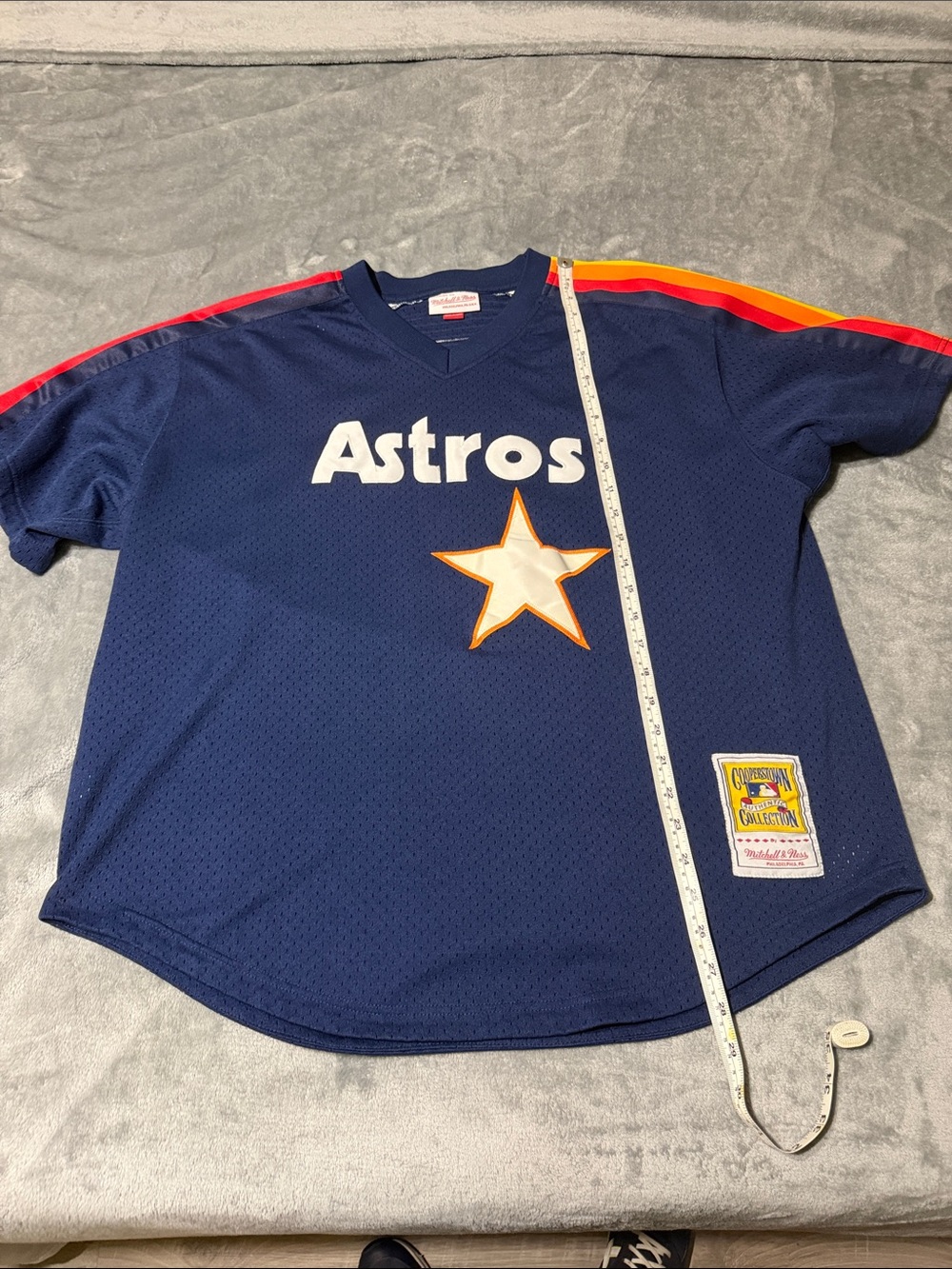 Mitchell & Ness Houston Astros Jeff Bagwell 1991 Jersey Top XL (48)
